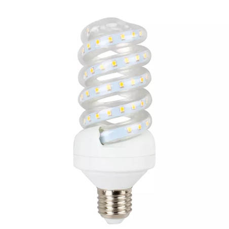 Żarówka LED E27 15W zimna 6500K 1510lm szklana spiralna