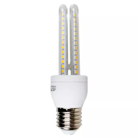Żarówka LED U 2U E27 9W 3000K ciepła barwa 840lm szklana