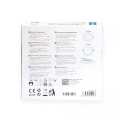 Panel LED podtynkowy 18W 2100 lm zimne światło 6500K biały