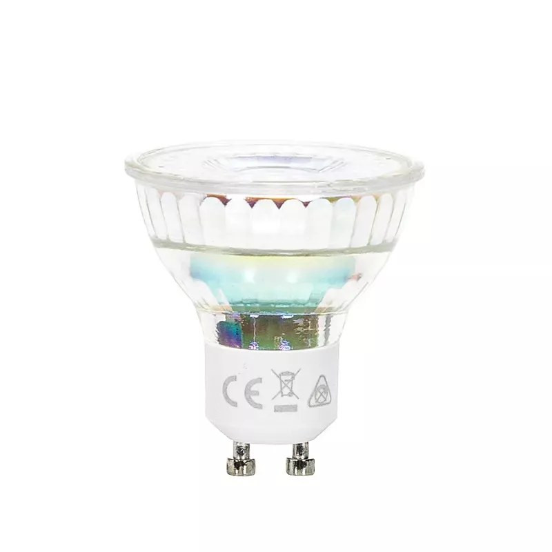 Żarówka LED GU10 3W 250lm zimna 6500K szkło Aigostar