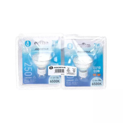 Żarówka LED GU10 3W 250lm zimna 6500K szkło Aigostar