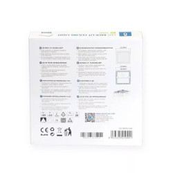 Panel natynkowy LED kwadratowy 18W 6500K 2200lm biały