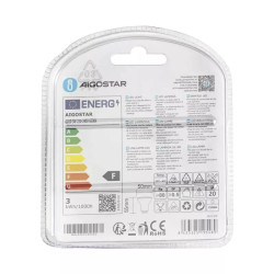 Żarówki LED GU10 3W 6500K 240lm zimna barwa 2 sztuki