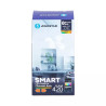 Żarówka LED E27 4,9W 2700K RGB Bluetooth Mesh z przezroczystą obudową
