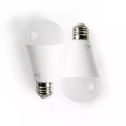 Zestaw 2 żarówek LED A60 E27 19W zimna barwa 6500K 2000lm