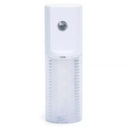 Lampka nocna LED 0,6W 6500K z czujnikiem światła, biała