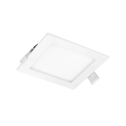 Kwadratowy panel LED 18W 3000K 1880lm biały podtynkowy płaski