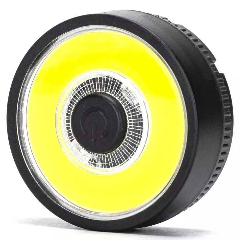 Lampka nocna LED 3W zimna 6500K 75lm na 3 baterie AAA czarna