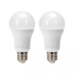 Żarówki LED E27 17W 3000K 2 sztuki ciepłe światło 1720 lm