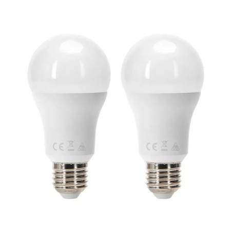 Żarówki LED E27 17W 3000K 2 sztuki ciepłe światło 1720 lm