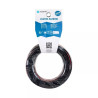 Kabel audio 2-żyłowy miedziany 0,75 mm² 20 m czerwono-czarny