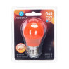 Żarówka LED E27 4W pomarańczowa G45 180° kąt świecenia 15000h