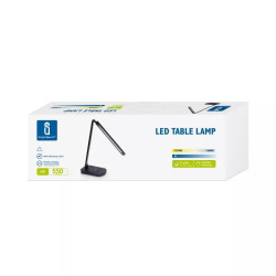 Lampa stołowa LED 8W czarna regulowana 2700-6500K 550lm