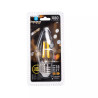 Żarówka LED filamentowa C35 8W 2700K E27 880lm przezroczysta szklana