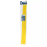 Opaski zaciskowe nylonowe 7,2x500 mm żółte 20 sztuk