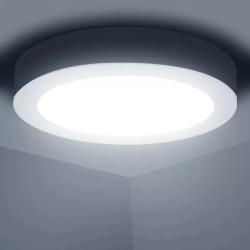 Panel natynkowy LED 12W zimna barwa 6500K 1400lm biały okrągły