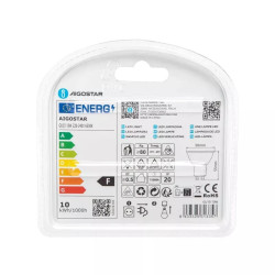 Zestaw 2 reflektorków LED GU10 10W 6500K 740lm białe światło