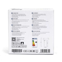 Reflektor LED 15W 4000K 1700lm czarny z mocowaniem trzyprzewodowym