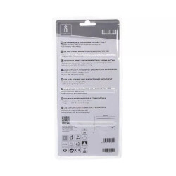 Akumulatorowa lampka nocna 1W 3000K 2 szt. z dotykowym ściemniaczem i ładowaniem USB-C