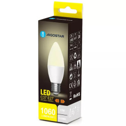 Żarówka LED świeczka C37 E27 11W 4000K 1060lm biała matowa