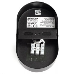 Reflektor sufitowy 35W czarny aluminium GU10 pojedynczy punkt