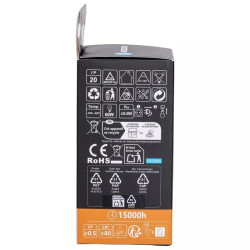 Żarówka LED E27 8W RGB + ciepła biel 3000K, 806lm z pilotem IR