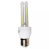 Żarówka LED E27 8W 3000K ciepła barwa 730lm kształt U ze szkła