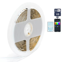 Taśma LED RGBIC 24V 24W 5m 120° biały PVC WiFi do wnętrz