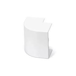 Kolanko zewnętrzne PVC białe 25x16 mm 4 sztuki do listew kablowych