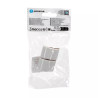 Kolanko zewnętrzne PVC białe 25x16 mm 4 sztuki do listew kablowych