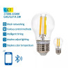 Żarówka LED E27 4,5W z regulacją barwy 2700-6500K 2 sztuki Bluetooth Mesh
