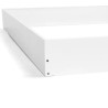Rama natynkowa aluminiowa 300x1200 mm do paneli LED biała