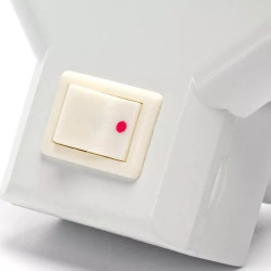 Lampka nocna LED 0,5W 6500K 30lm z wyłącznikiem biała IP20