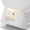 Lampka nocna LED 0,5W 6500K 30lm z wyłącznikiem biała IP20