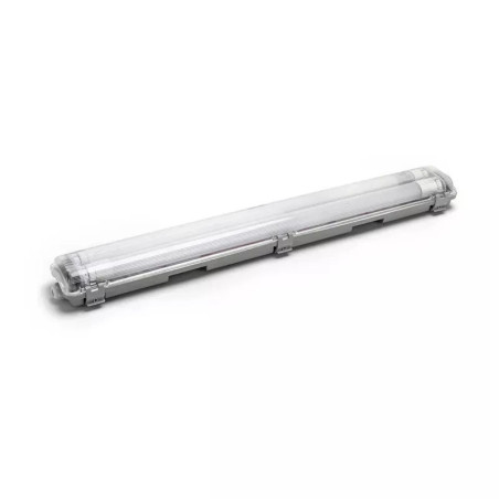 Oprawa hermetyczna LED 18W neutralna 4000K G13 0,6m szara IP65