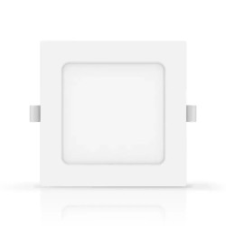 Panel LED podtynkowy kwadratowy 6W 4000K 620lm biały