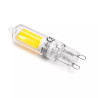 Żarówka LED G9 4W 6500K 450lm szklana biała zimna barwa