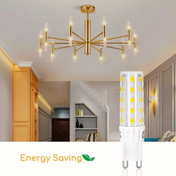 Żarówka LED G9 5,5W ciepłe światło 3000K 550lm do wnętrz