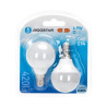 Żarówki LED G45 E14 4,9W 6500K zimna barwa 2 sztuki białe