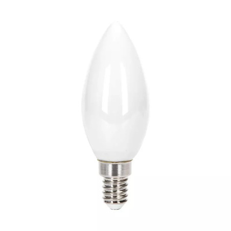 Żarówka LED C35 E14 4W 6500K mlecznobiała 470 lm do oświetlenia wnętrz