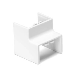 Kolanko wewnętrzne białe do listew PVC 25x16 mm zestaw 4 sztuk