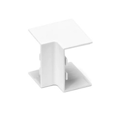 Kolanko wewnętrzne białe do listew PVC 25x16 mm zestaw 4 sztuk