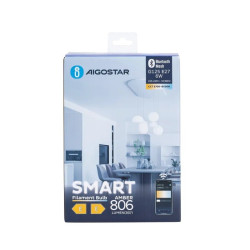 Żarówka LED Bluetooth Mesh G125 E27 6W regulacja barwy 2700-6500K