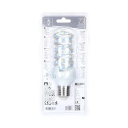 Żarówka LED E27 13W zimna barwa 6500K 1290lm spiralna szklana