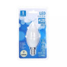 Żarówka LED świeczka C37 E14 4,9W 4000K 420lm neutralna barwa światła