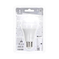 Żarówka LED E27 12W 6500K 1240lm z czujnikiem ruchu do wnętrz