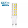 Żarówka LED G9 5,5W 6500K zimna 550 lm 360° 15000h