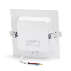 Panel LED kwadratowy 9W 4000K strumień 1000 lm do montażu podtynkowego