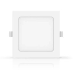 Panel LED kwadratowy 9W 4000K strumień 1000 lm do montażu podtynkowego