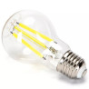 Żarówka LED filamentowa A60 E27 16W zimna barwa 1760lm przezroczysta
